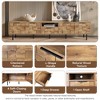 78" TV Stand for 85/75/65 Inch TV, TV Console for Living Room, Entertainment Center with Storage - 4 of 4