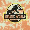 Seven Times Six Jurassic World T-Shirt Boys' Tie-Dyed Logo Design Graphic Print Tee - 2 of 4
