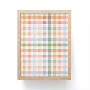 Ninola Design Countryside Gingham Picnic Framed Mini Art Print - Society6 - 1 of 3
