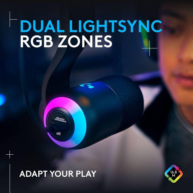 Logitech G Yeti GX Dynamic RGB Gaming Microphone - Black, 4 of 8