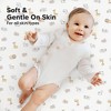 KeaBabies Mini Crib Sheets for Baby Girls, Boys, 2-Pack Soothe Pack and Play Sheets Fitted, Organic Pack N Play Mattress Sheet - 4 of 4