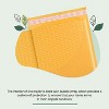 PSBM 500 #000 4x8 Kraft Bubble Padded Envelopes Mailers Inner Size 4x7 Self Adhesive - 4 of 4