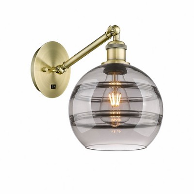 Rochester - 1 Light Arm Adjusts Up and Down Wall Sconce In Industrial Style-9.88 Inches Tall and 8 Inches Wide
