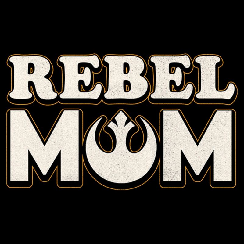 Junior's Women Star Wars Rebel Mom Sweatshirt, 2 of 5