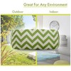 Majestic Home Goods,Bolster Pillow Chevron - 4 of 4
