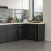 Homsee Stylish Kitchen & Buffet Cabinet with Stone-look Countertop Functional Pantray Cabinet Storage for Your Kitchen - 2 of 4