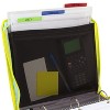 Five Star 2" Sewn Zipper Binder with File Folders Fashion Minty Palm - 3 of 4