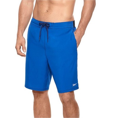 Reebok Mens Van Nuys 9-inch Stretch Board Swim Bottom Trunks
