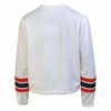 NHL Chicago Blackhawks Women's White Long Sleeve Fleece Crew Sweatshirt - 2 of 3