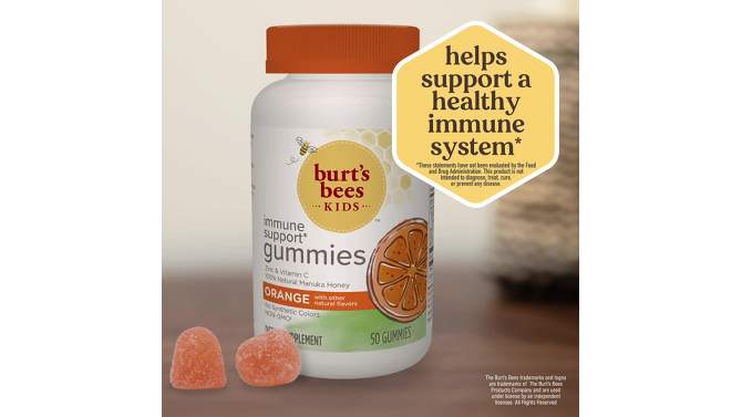 Burt's Bees Kids' Immune Vitamin Gummies, 6 of 7, play video