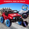Ride On Truck Car for Kids, 12V Electric Ride On Car with Remote Control - 3 of 4