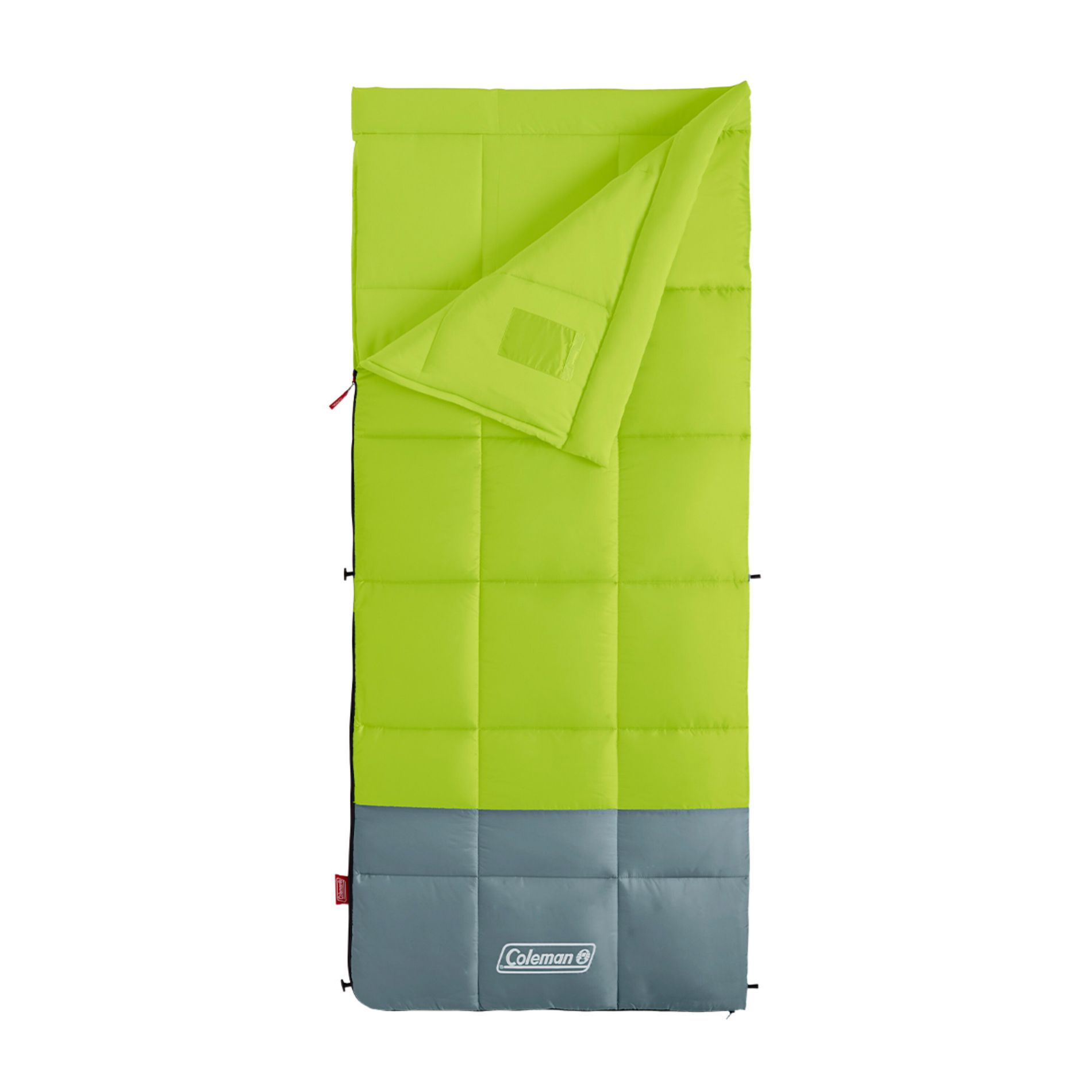 Coleman Adult Kompact 30°F Rectangle Sleeping Bag - Yellow