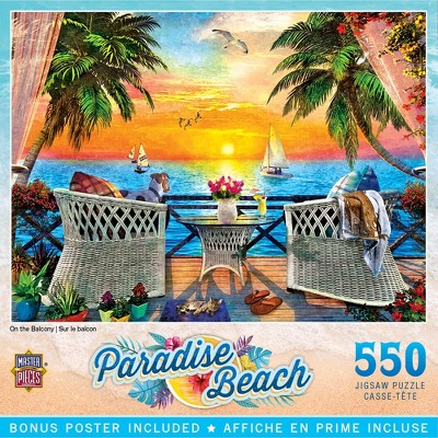 MasterPieces 550 Piece Jigsaw Puzzle for Adults - On The Balcony - 18"x24"