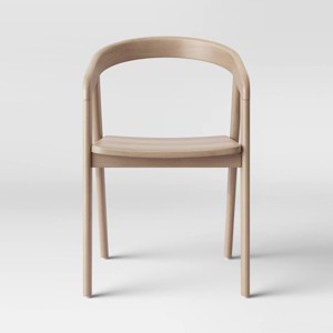 Lana Curved Back Dining Chair - Threshold™ - 1 of 4