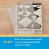 Sax Tracing Paper Pad, 25 lbs, 9 x 12 Inches, White, 50 Sheets - 4 of 4