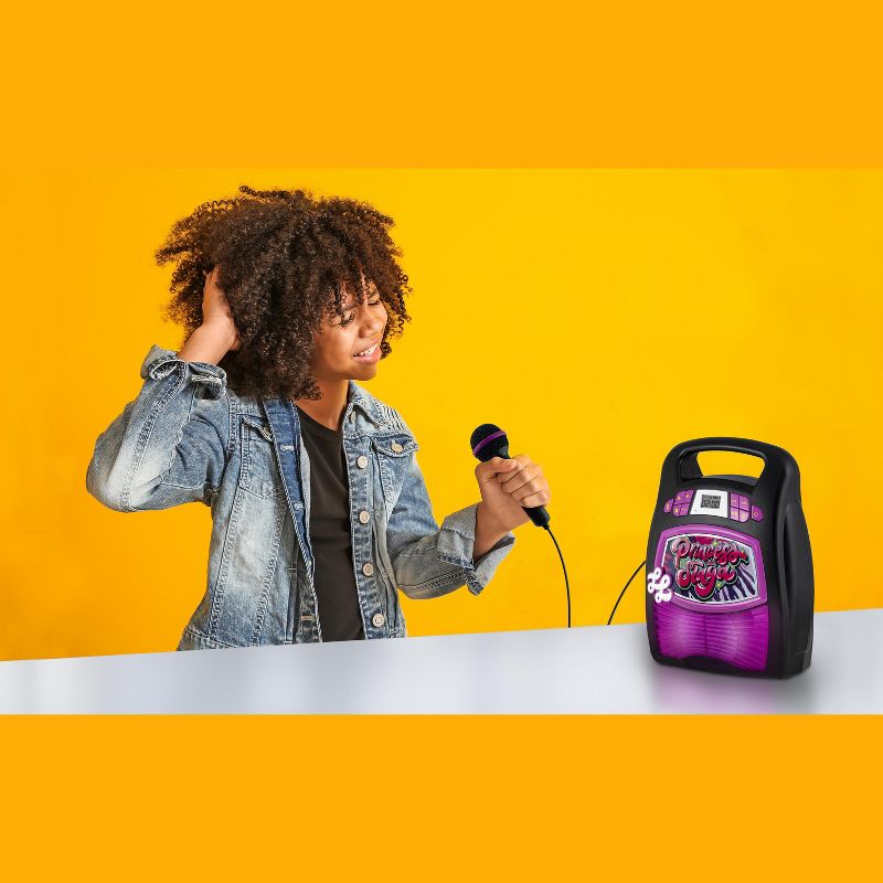 eKids That Girl Lay Lay Bluetooth Karaoke Machine with Microphone for Kids and Fans of Lay Lay Toys - Multicolor (LA-553.EXV22OL), 5 of 6