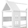 KTMBDW Wood House Bed with Storage Shelves,Platform Bed Frame with 2 Drawers,House Bed with Wood Slats Support,No Box Spring Needed - 4 of 4