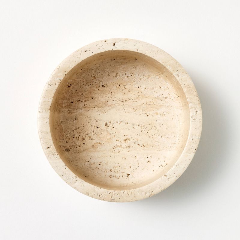Travertine Dish Bowl - Threshold&#8482; designed with Studio McGee, 5 of 9
