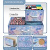 Sorbus 5 Drawers Dresser- Storage Unit with Steel Frame, Wood Top, Fabric Bins - for Bedroom, Closet, Office and more - 4 of 4