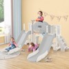 Infurnic Baby Activity Gyms, Baby Play Set with 7-in-1 Toddler Slide and Telescope, for Baby Essentials Gift, Multicolored, 80"*76"*37.8" - 2 of 2