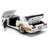 1971 Nissan Skyline 2000GT-R RHD (Right Hand Drive) White with Gold Graphics "JDM Tuners" 1/24 Diecast Model Car by Jada - 4 of 4