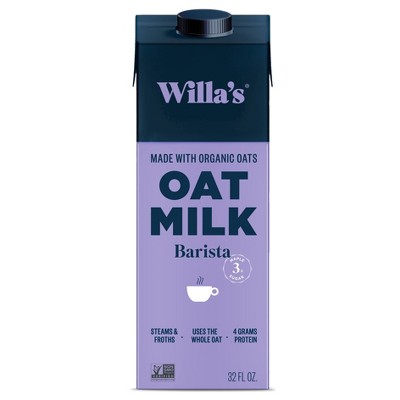 Willa's Barista Blend Oat Milk - 32oz