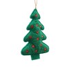 SEVOBAL Tree Ornaments Set of 6 Fluffy Tree Hanging Ornaments, Glittering Snowflake Christmas Tree Decorations, Multicolored, 5"*1.5"*6" - 3 of 4
