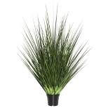 36" Artificial Extra Full Grass Potted - Vickerman