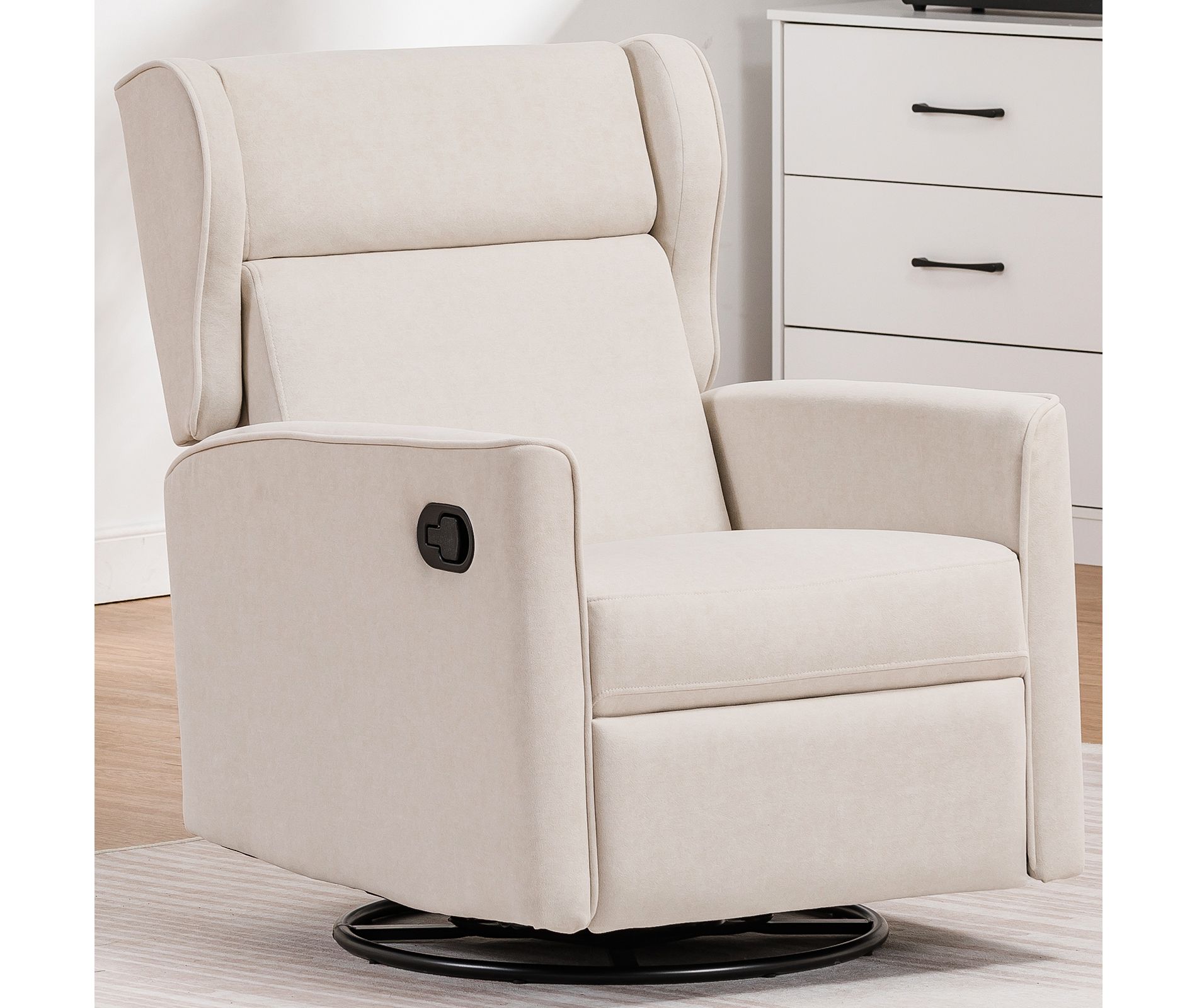 COMHOMA Baby Gliders, Rocking Recliner Chairs & Modern Nursery Chairs