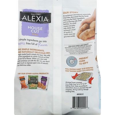 Alexia Frozen  House Cut Fries - 28oz