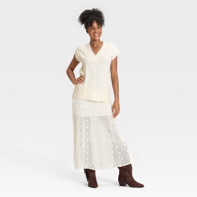 Women's Cable Sweater Vest - Universal Thread' - image 3