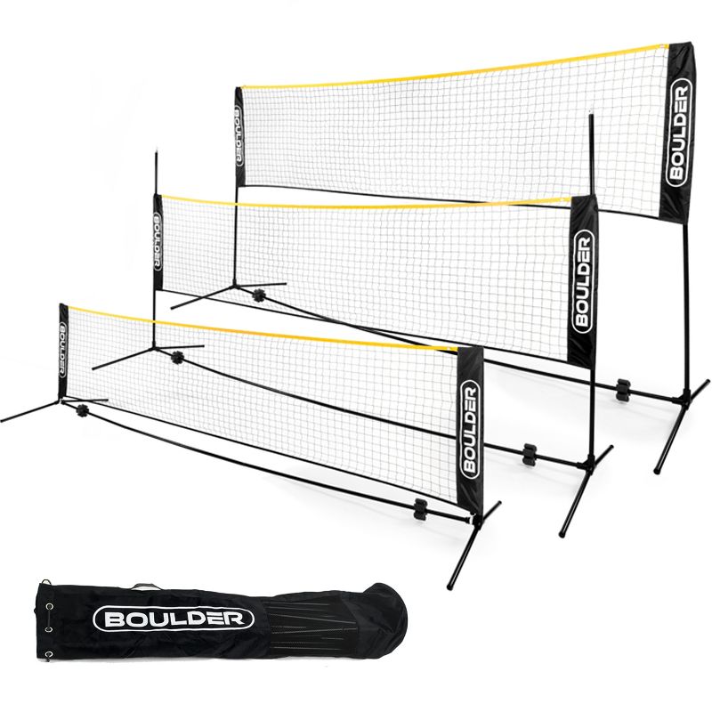 Boulder Badminton Height-Adjustable Portable Net, 1 of 8