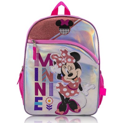 Disney Kids' Minnie Mouse 14" Backpack - Pink