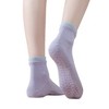 Anna-Kaci 3-Pack Women's Mid-Ankle Sports Socks with Silicone Non-Slip Grip and Breathable Comfort - 4 of 4