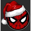 Women's Marvel Christmas Spider-Man Santa Hat T-Shirt - 2 of 4