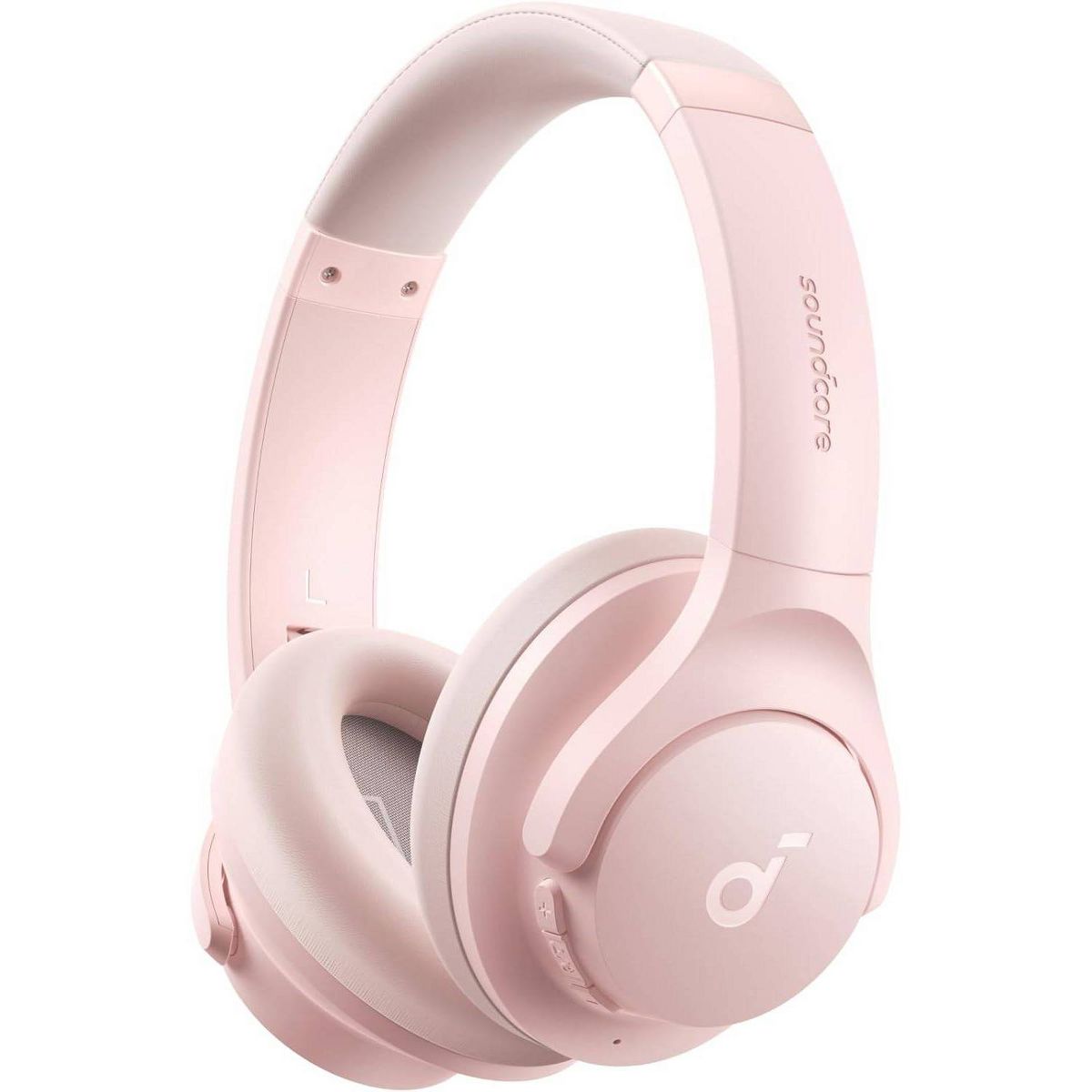 Anker Soundcore Q20i Plus Hybrid Active Noise Cancelling Over-Ear Bluetooth Headphones - Pink