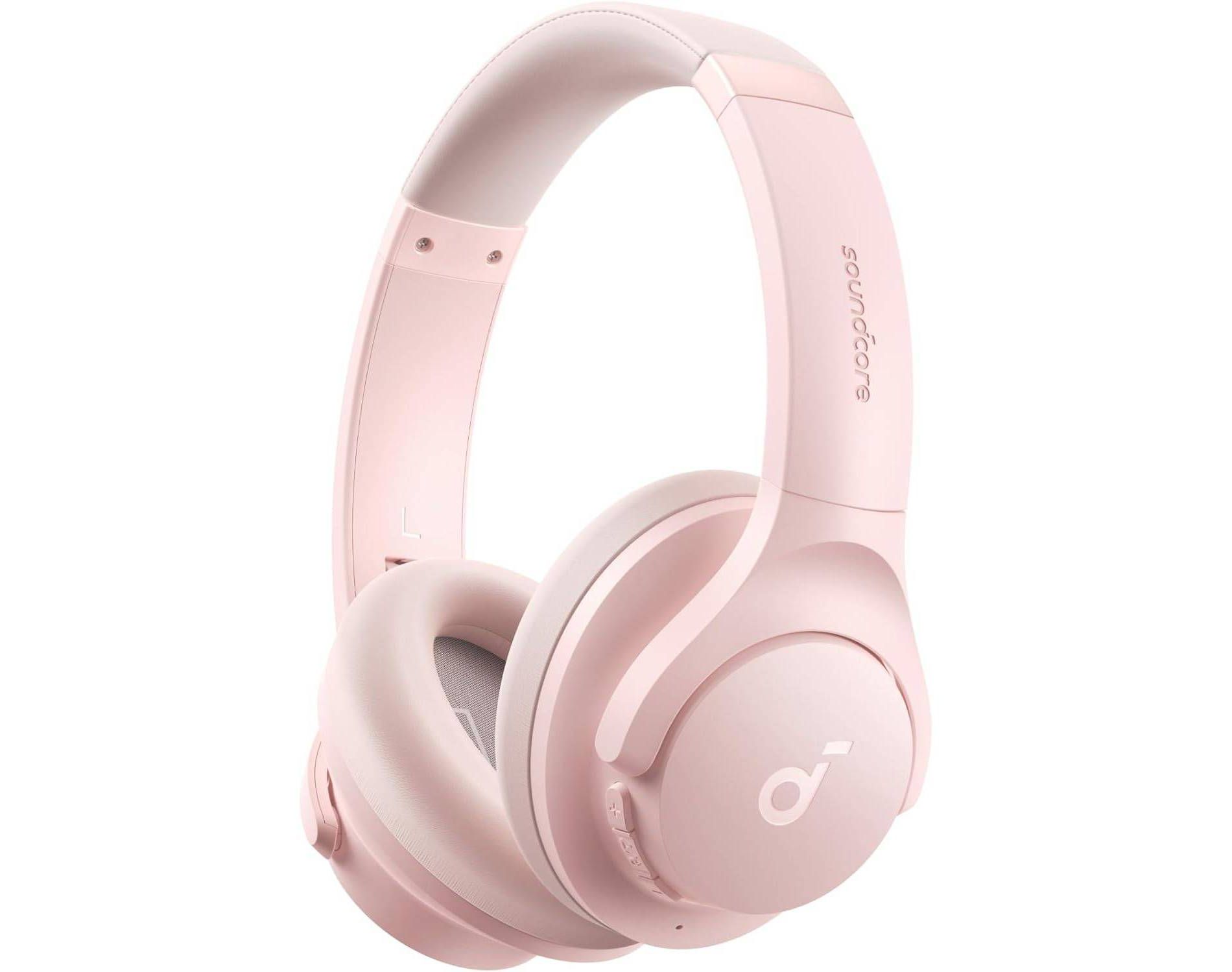Anker A3004Z51 Soundcore by Anker Q20i Plus Over-Ear Bluetooth Headphones - Pink