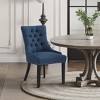 WestinTrends  Upholstered Wingback Button Tufted Dining Chair - 2 of 4