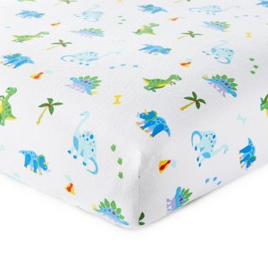 Wildkin Kids 100% Cotton Flannel Fitted Crib Sheet - 1 of 4