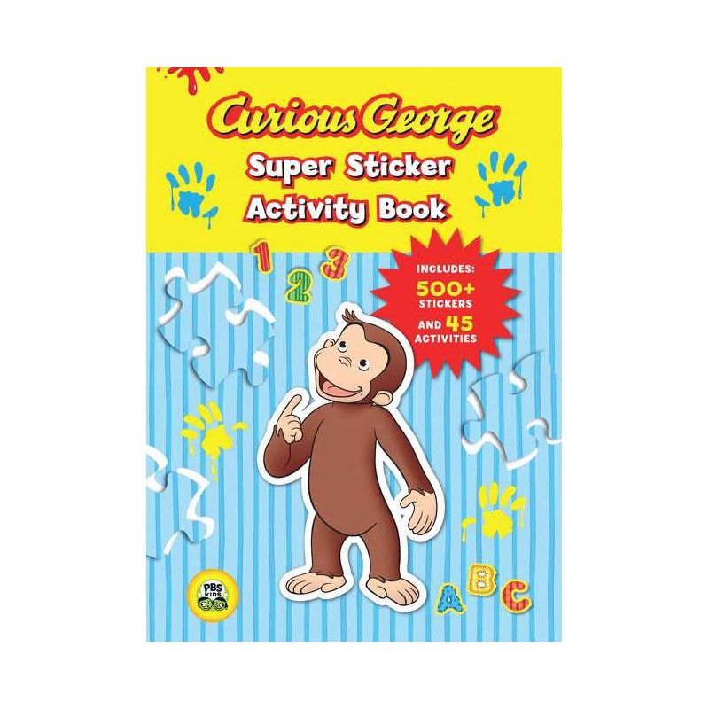 Curious George Super Sticker Activity Bo ( Curious George) (Paperback) by Houghton Mifflin Harcourt Publishing, 1 of 2
