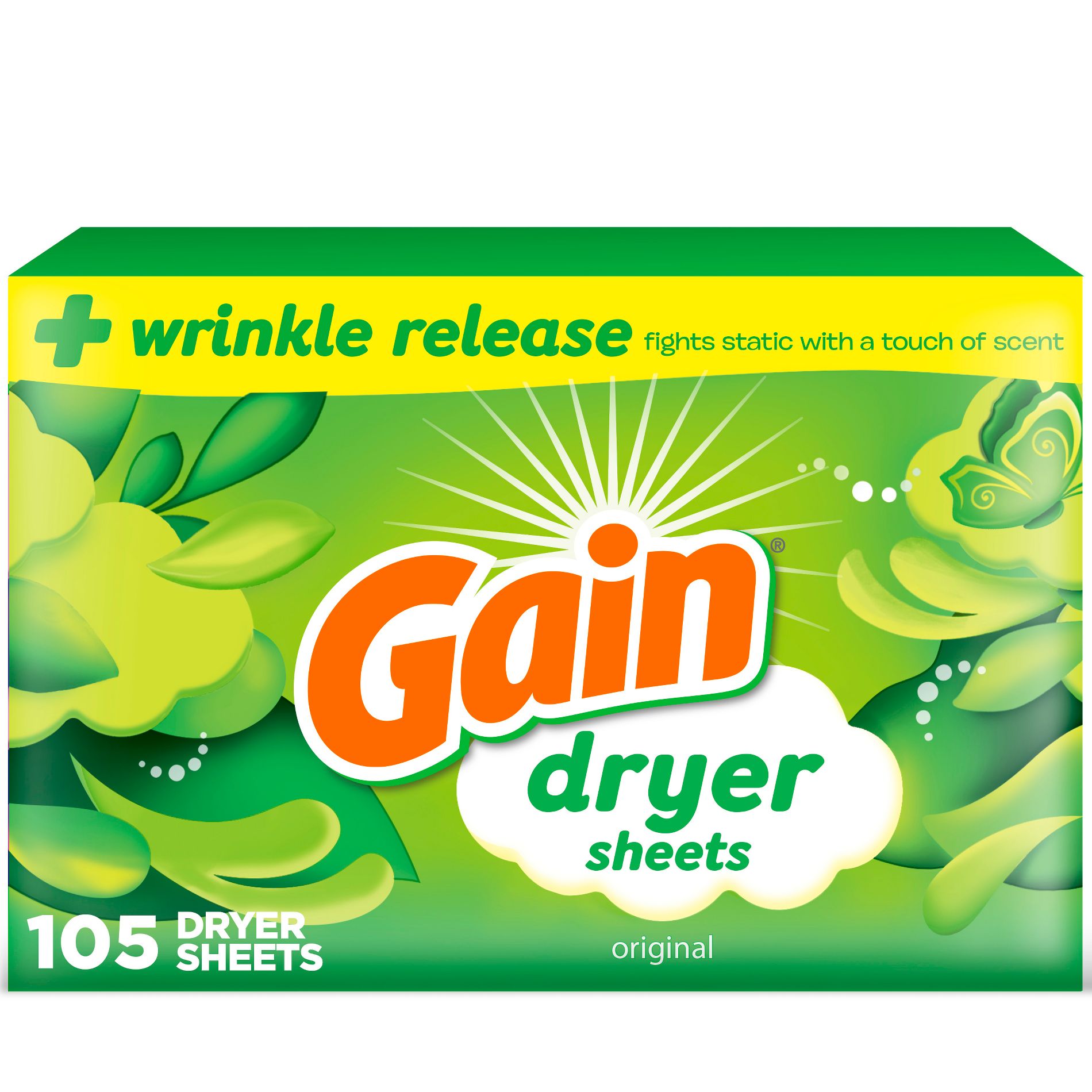 Gain Original Dryer Sheets