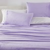Solid Velvet Plush Fleece Sheet Set - Great Bay Home - 2 of 4
