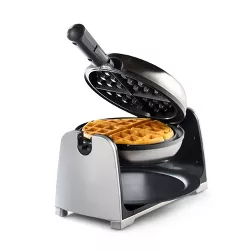 Oster DiamondForce Nonstick Flip Waffle Maker - Silver