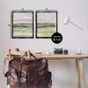 Stupell Industries Rural Landscape Watercolors Black Framed Floater Canvas Wall Art (Set of 2) - 3 of 4