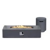42/56 inch Outdoor Magnesium Oxide Fire Pit Table Propane for Outside Patio with Tank Cover - 2 of 4