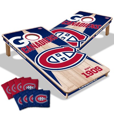 NHL Montreal Canadiens 2'x4' Wood Toss Game Set