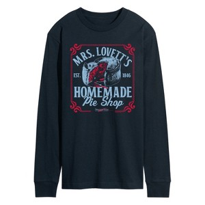 Men's - Sweeney Todd - Mrs Lovetts Pie Shop Long Sleeve Graphic T-Shirt - 1 of 3