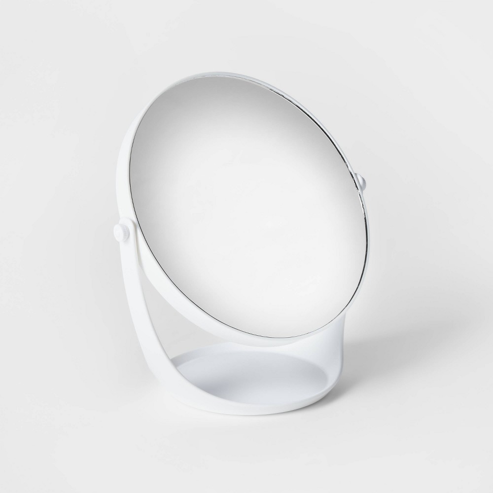 Plastic Vanity Mirror White - Room Essentials™