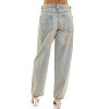 Derek Heart Womens Mid Rise Barrel Leg Jeans - 3 of 4