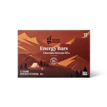 Energy Bars Chocolate Brownie - 28.8oz/12ct - Good & Gather™